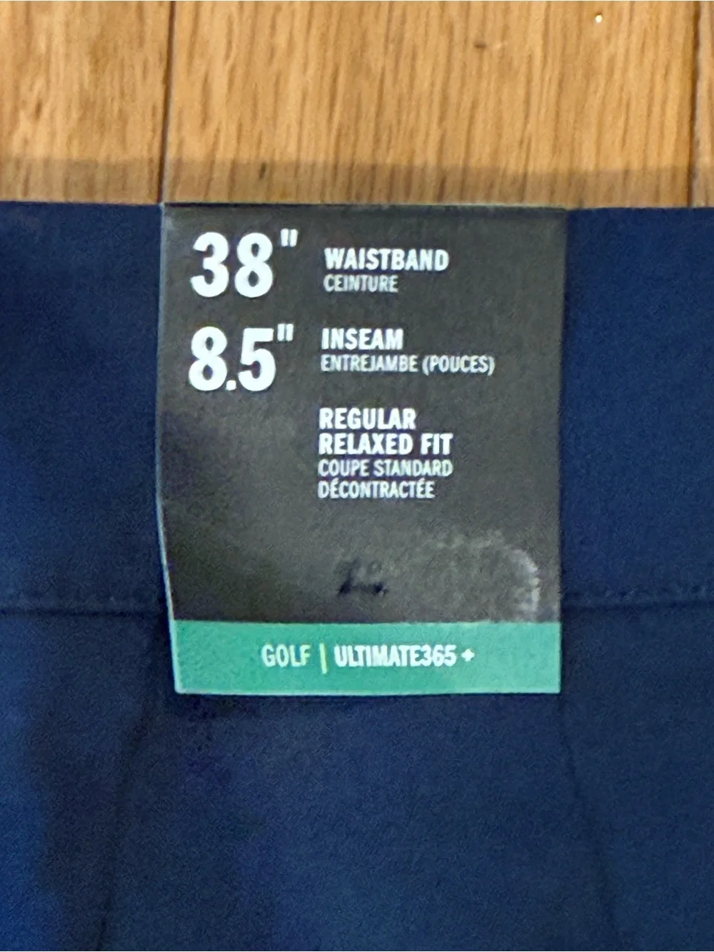 Adidas Ultimate365 Golf Shorts Navy 38 x 8.5” NWT Stretch Performance